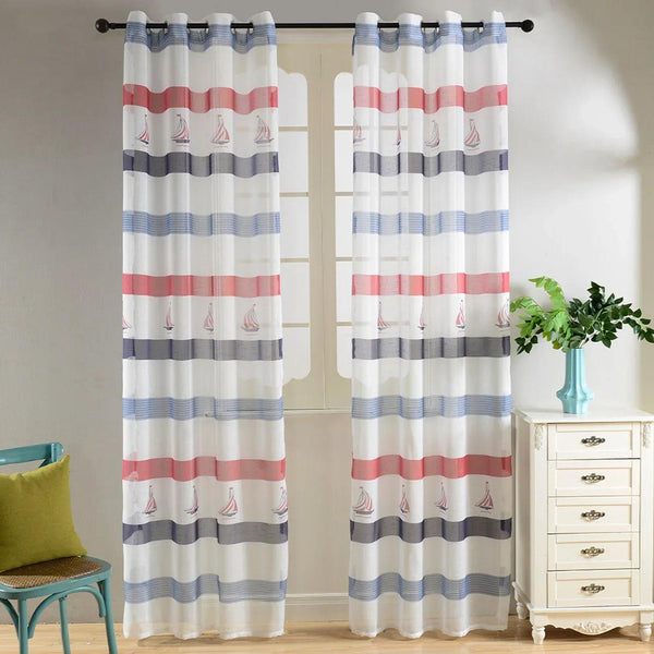 Sheer Curtain Panels - Dolce Mela - Miami 60x100