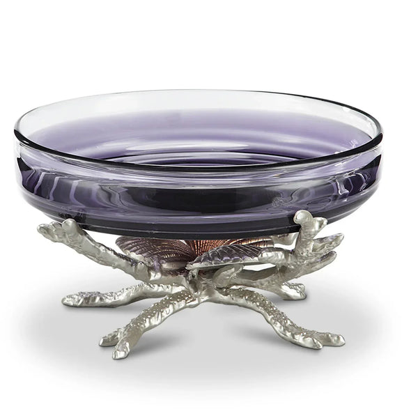 Shell Bowl Holder Glass included - Gifts for You 'n Me