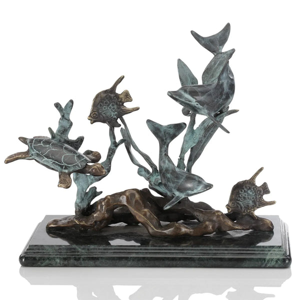 Small Dolphin Seaworld Sculpture - Gifts for You 'n Me