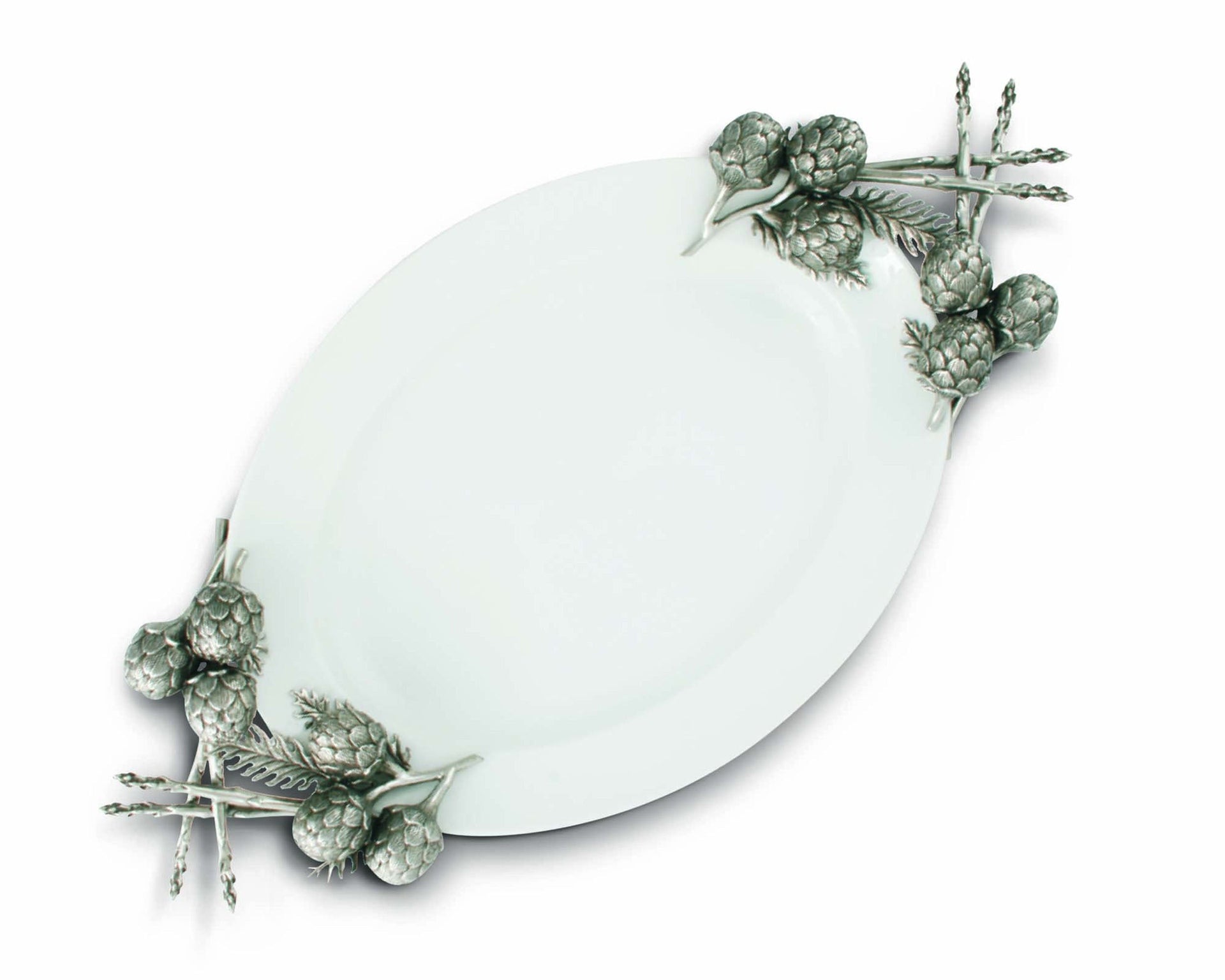 Vagabond House Artichoke Stoneware Tray