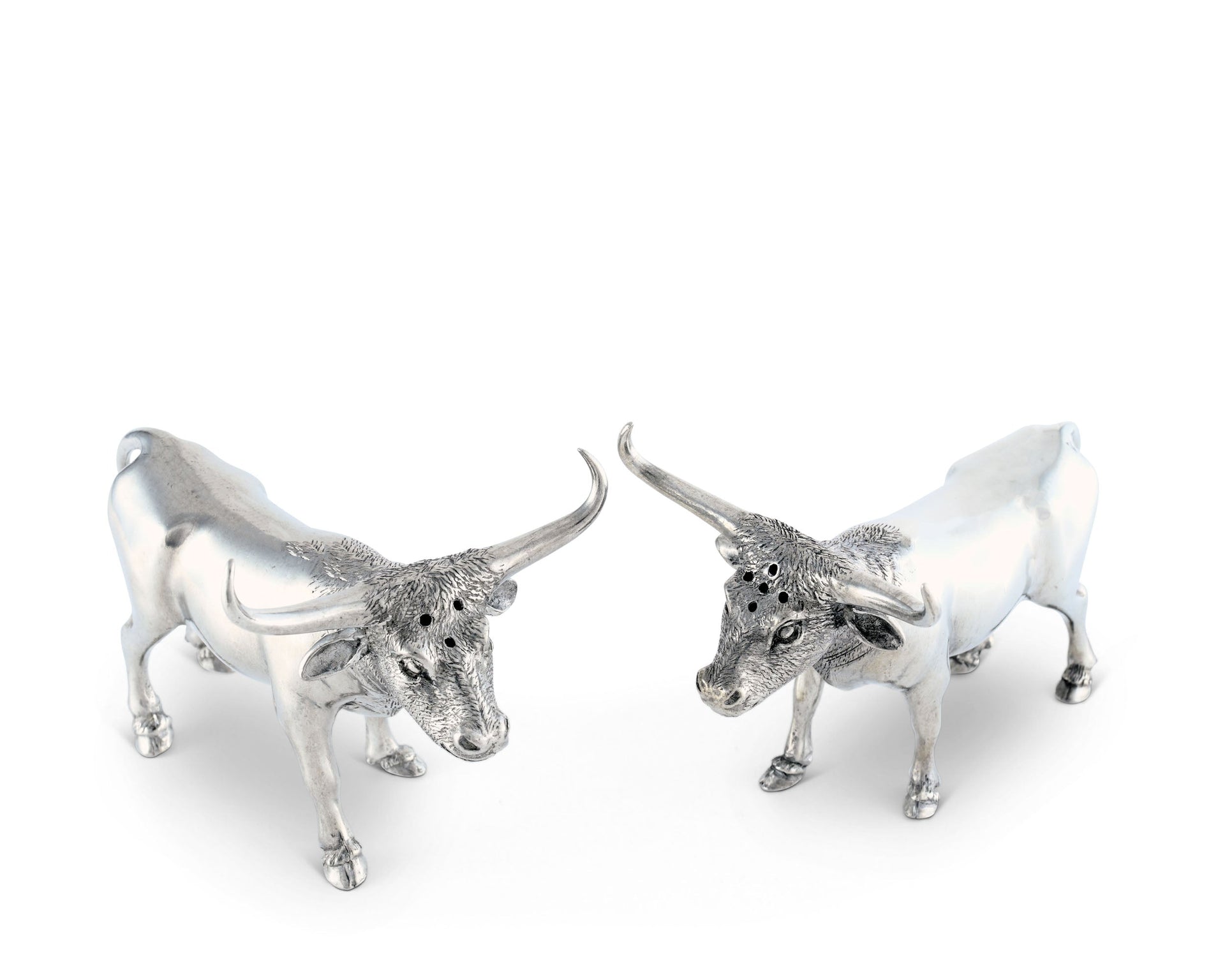 Pewter Salt and Pepper - Longhorn Steer
