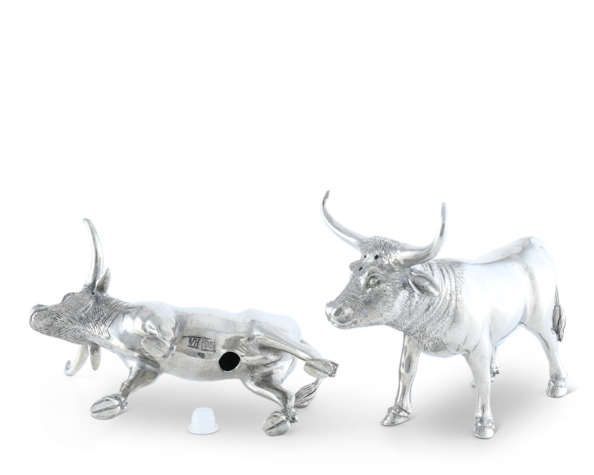 Pewter Salt and Pepper - Longhorn Steer