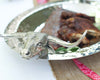 Long Horn Steer Hammered Steel Serving Tray -  Med
