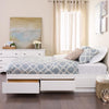 Queen Mate’s Platform Storage Bed with 6 Drawers