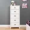 Yaletown 5-Drawer Tall Chest