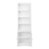 Tall Bookcase with 2 Shaker Doors