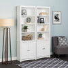 Tall Bookcase with 2 Shaker Doors