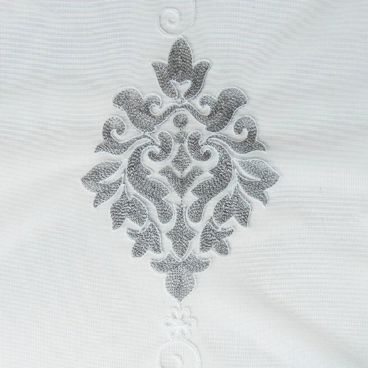 White Sheer Curtain Panels - Dolce mela - Nexus 60x100