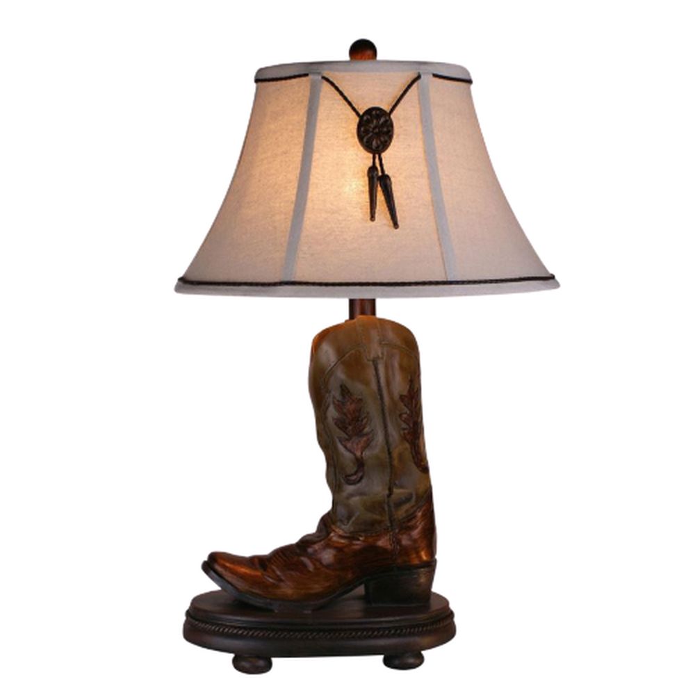 Wrangler Cowboy Boot Table Lamp
