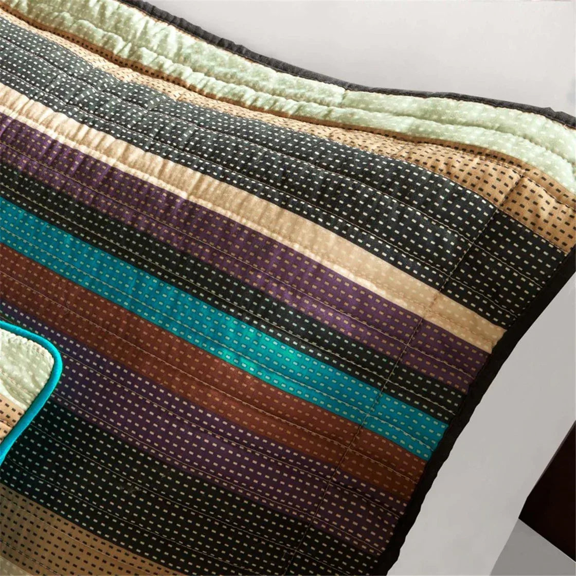 Yosemite Reversible Quilt Set with Throw Pillows - Gifts for You 'n Me