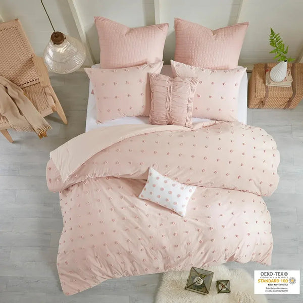 Brooklyn Cotton Jacquard Comforter Set by Urban Habitat - Gifts for You 'n Me