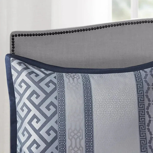 Bennett 7 Piece Jacquard Comforter Set by Madison Park - Gifts for You 'n Me