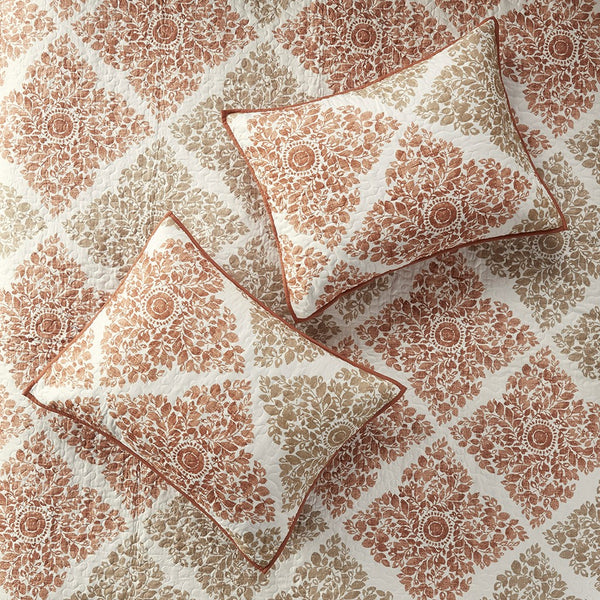 Claire 6 Piece Reversible Coverlet Set - Multi