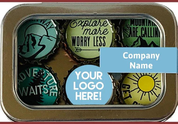 Custom Rebrand Magnet Set - Set of 6 - Gifts for You 'n Me