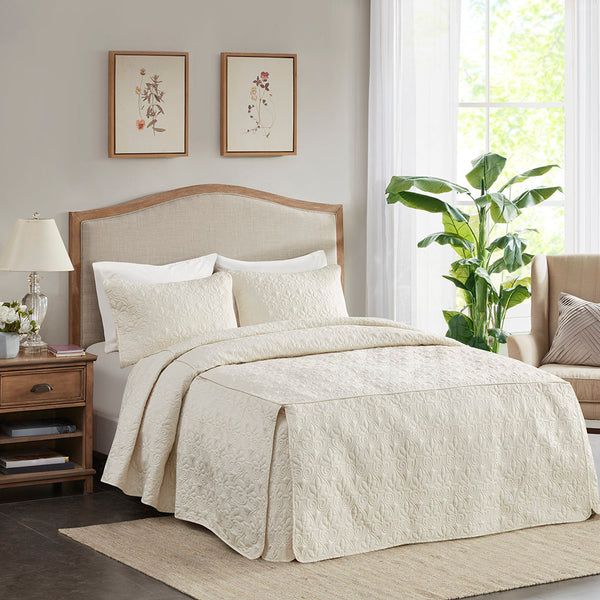 Quebec 3 Piece Fitted Bedspread Set by Madison Park - Gifts for You 'n Me