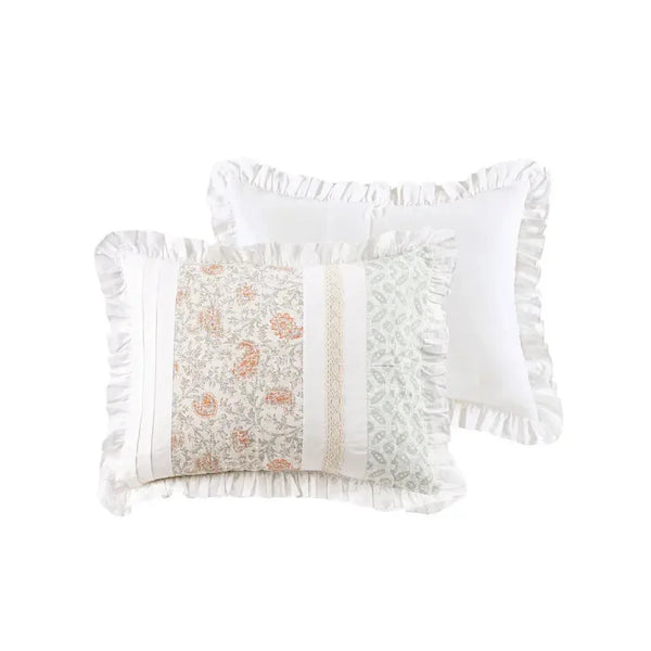 Dawn 9 Piece Cotton Percale Comforter Set by Madison Park - Gifts for You 'n Me