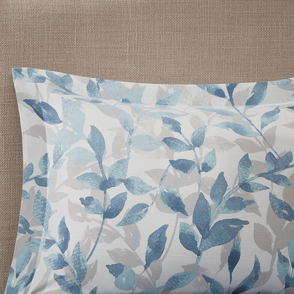 Sofia Reversible Comforter Set with Bed Sheets in Blue - Gifts for You 'n Me