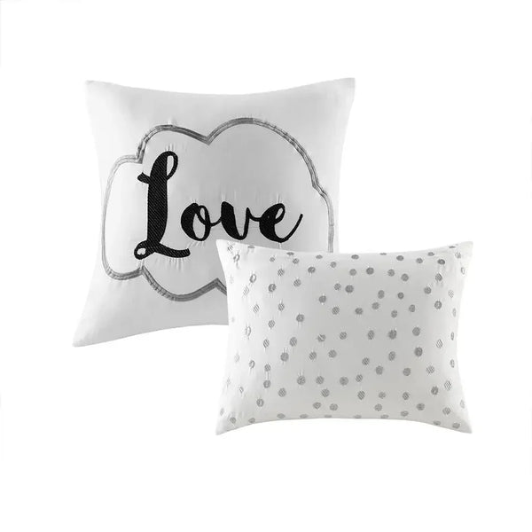 Raina Metallic Printed Comforter Set by Intelligent Design - Gifts for You 'n Me