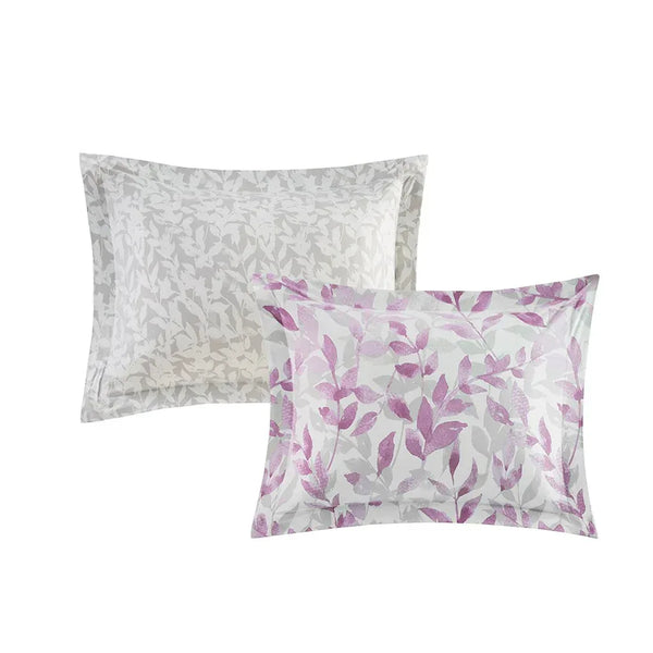 Sofia Reversible Comforter Set with Bed Sheets in Purple - Gifts for You 'n Me