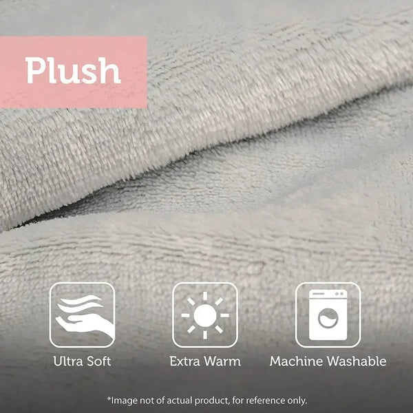 Rosalie Metallic Printed Plush Comforter Set by Mi Zone - Gifts for You 'n Me