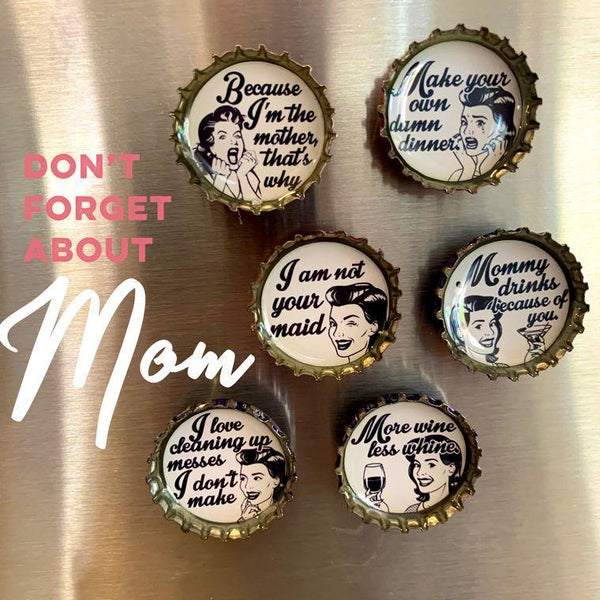 Mom Life / Mother's Day Magnets - Set of 6 - Gifts for You 'n Me