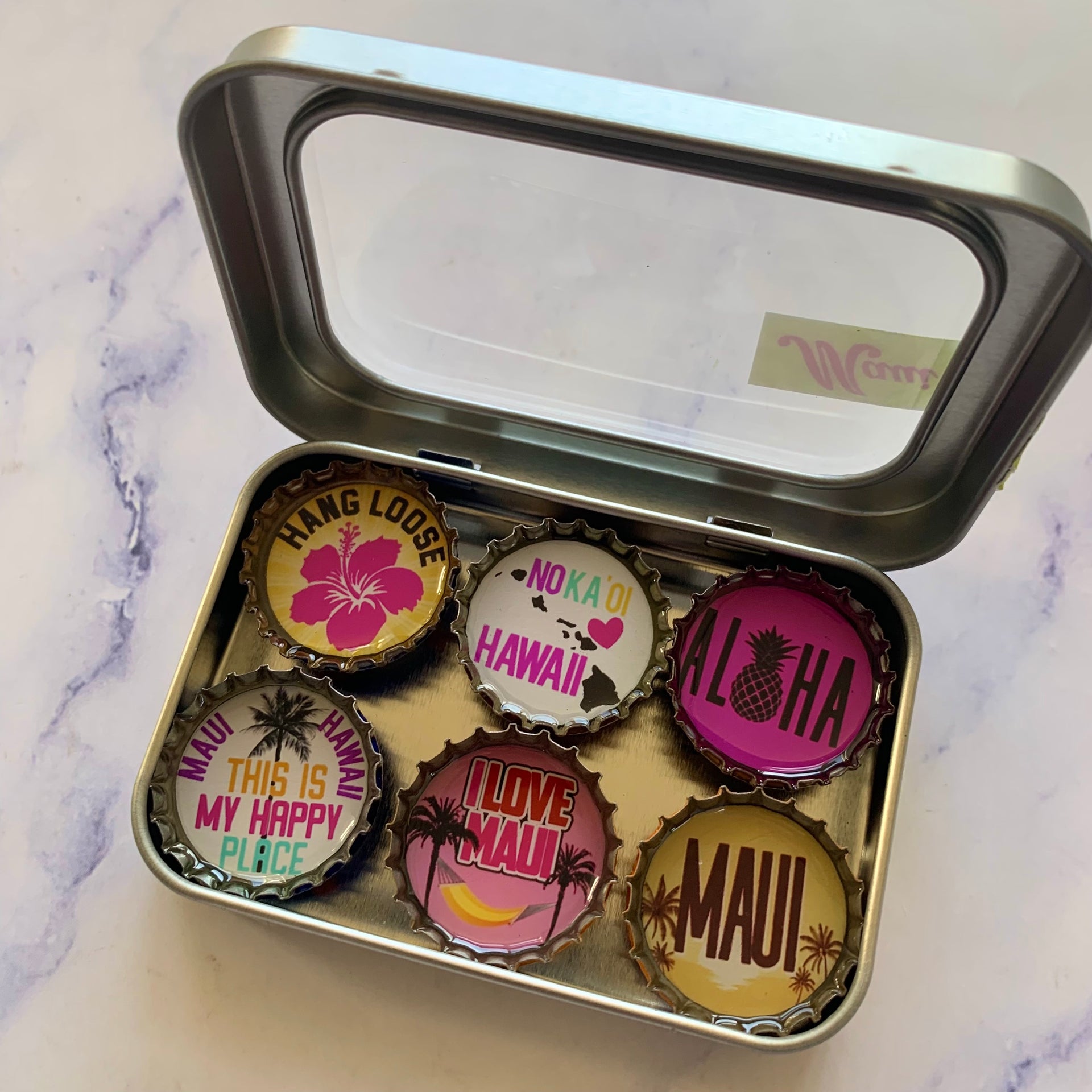 Maui Magnets - Set of 6 - Gifts for You 'n Me