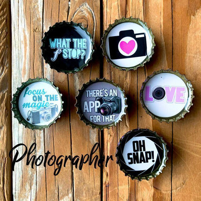 Photography Magnets - Set of 6