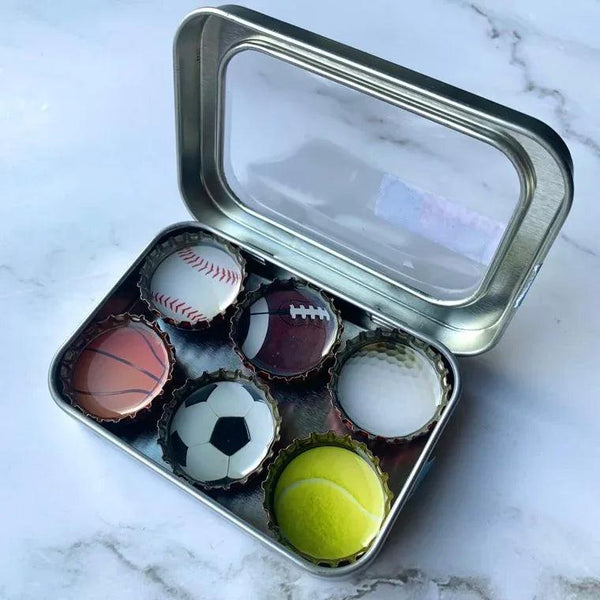 Got Balls Cap Magnets - Set of 6 - Gifts for You 'n Me