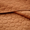 Harper Velvet 3 Piece Coverlet Set - Rust