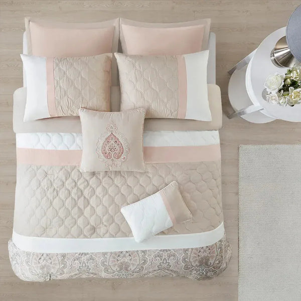 Shawnee 8 Piece Comforter Set by 510 Design - Gifts for You 'n Me