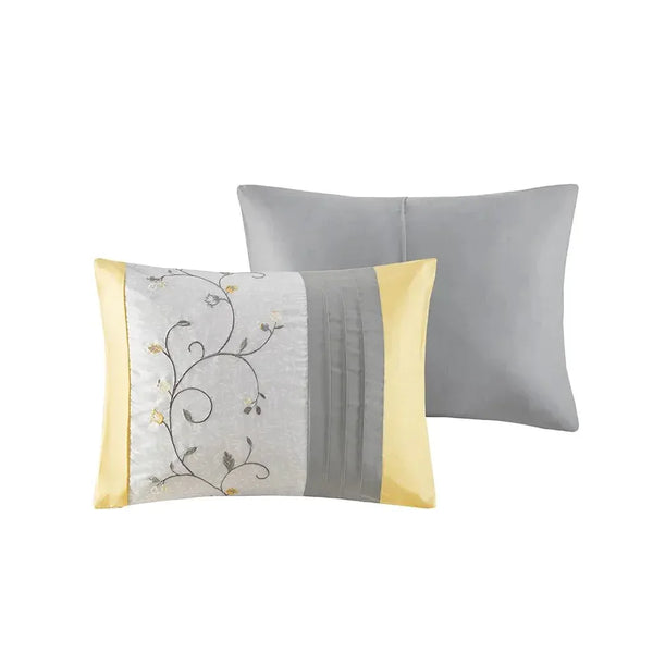 Serene Embroidered 7 Piece Comforter Set by Madison Park - Gifts for You 'n Me
