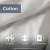 Laetitia Tufted Cotton Chenille Medallion Fringe Coverlet Mini Set - Grey