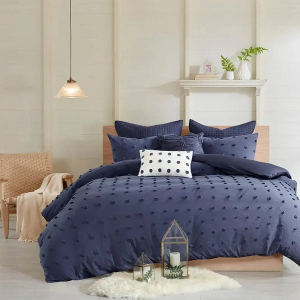Brooklyn Cotton Jacquard Comforter Set by Urban Habitat - Gifts for You 'n Me