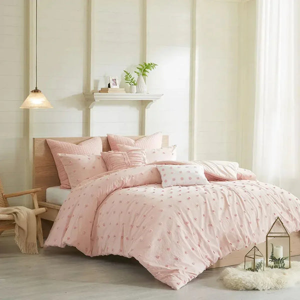 Brooklyn Cotton Jacquard Comforter Set by Urban Habitat - Gifts for You 'n Me