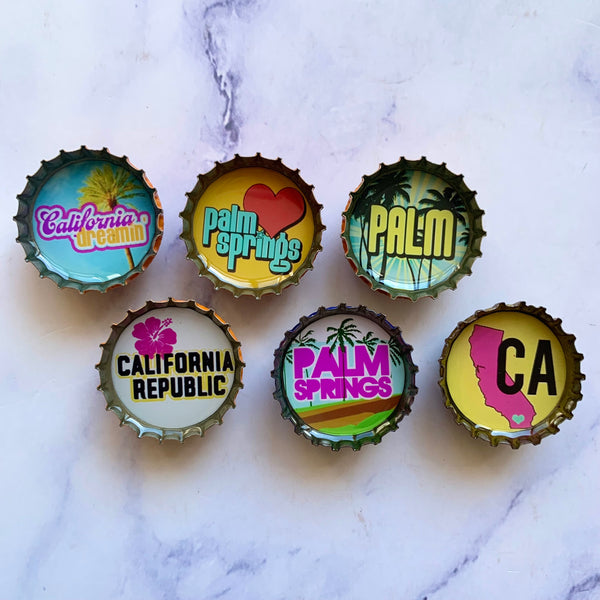 Palm Springs Magnet - Set of 6