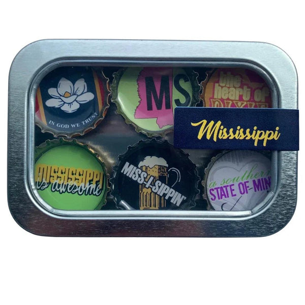 Mississippi Magnet - Set of 6 - Gifts for You 'n Me