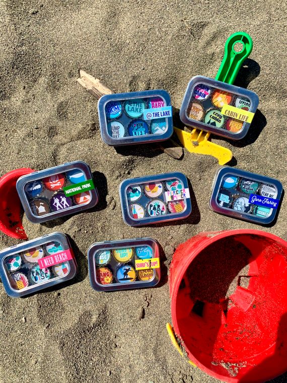 I Need Beach Summer Magnets - Set of 6