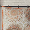 Tangiers 6 Piece Reversible Coverlet Set - Orange