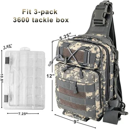 LUXHMOX Fishing Tackle Backpack Waterproof for Outdoor Gear Storage - Gifts for You 'n Me