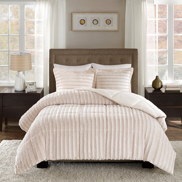 Duke Faux Fur Comforter Mini Set by Madison Park - Gifts for You 'n Me