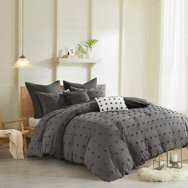 Brooklyn Cotton Jacquard Comforter Set by Urban Habitat - Gifts for You 'n Me