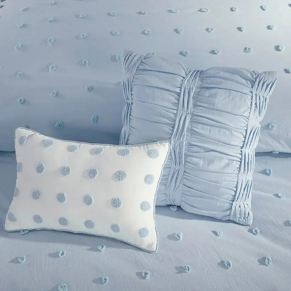Brooklyn Cotton Jacquard Comforter Set by Urban Habitat - Gifts for You 'n Me