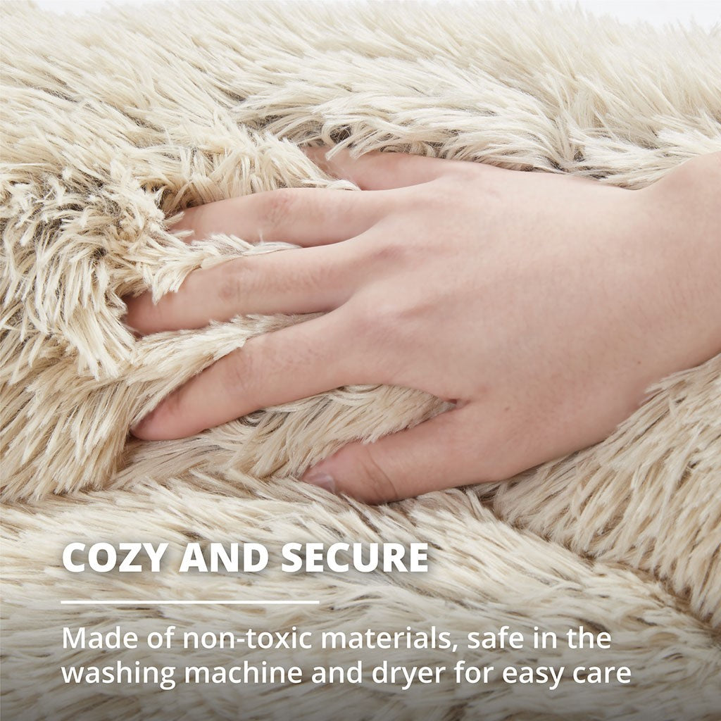 Luna Hooded Round Pet Bed by Friends Forever - • SIZE: D 23