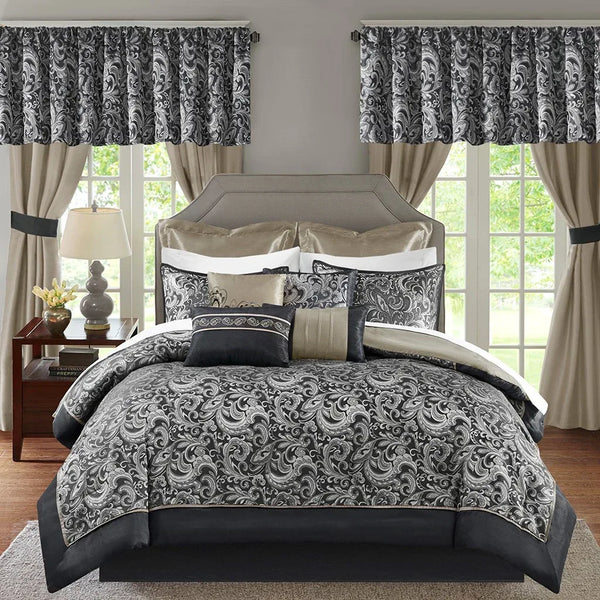 Brystol 24 Piece Room in a Bag by Madison Park Essentials - Gifts for You 'n Me