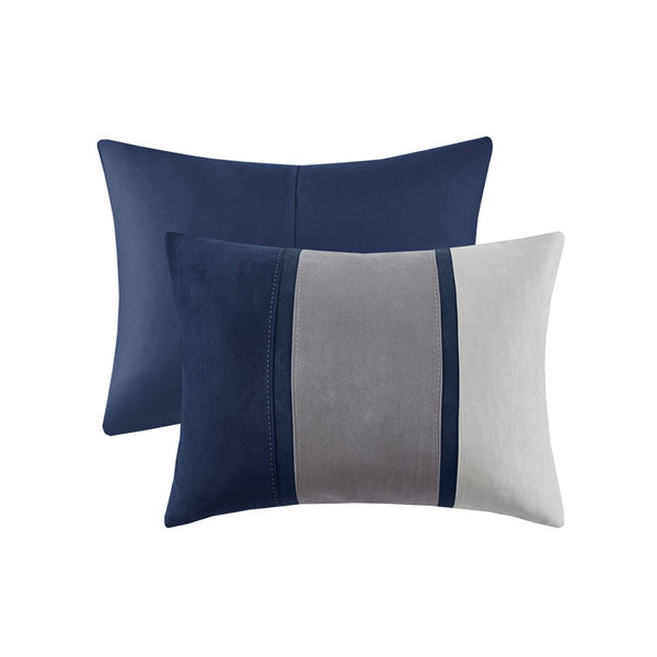 Palisades 7 Piece Faux Suede Comforter Set by Madison Park - Gifts for You 'n Me