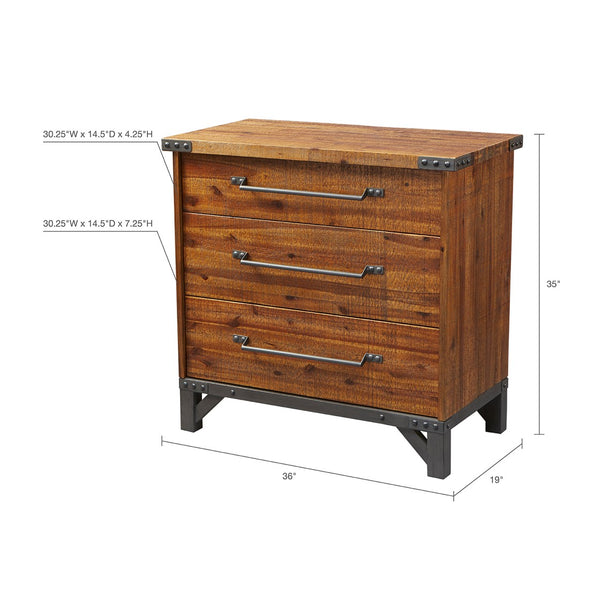 Lancaster 3 Drawer Dresser - Gifts for You 'n Me
