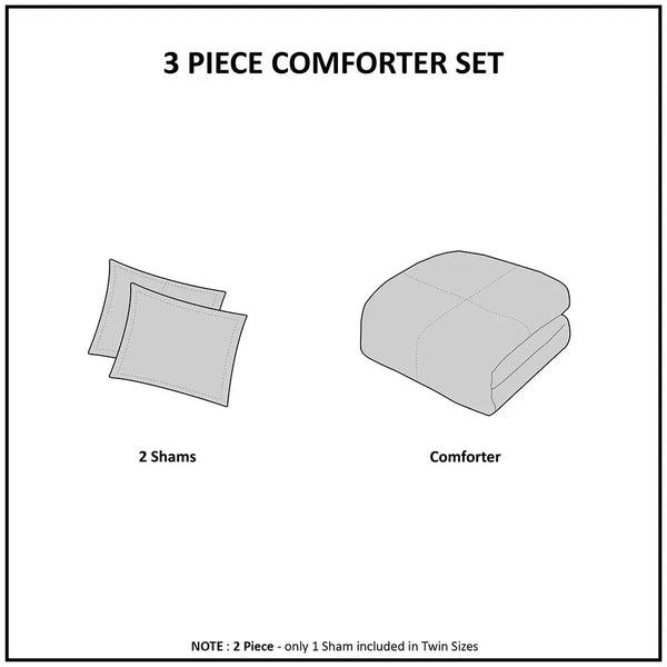 Duke Faux Fur Comforter Mini Set by Madison Park - Gifts for You 'n Me