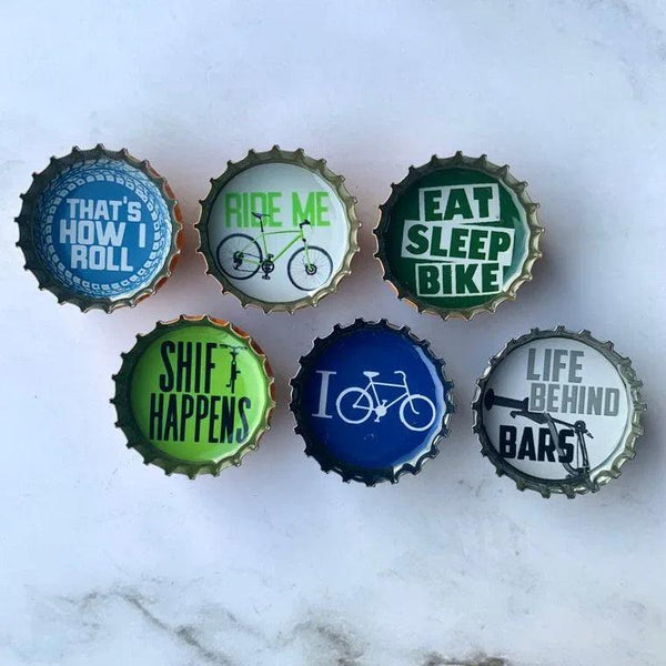 Bike Magnets - Set of 6 - Gifts for You 'n Me