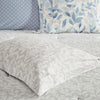 Sofia Reversible Comforter Set with Bed Sheets in Blue