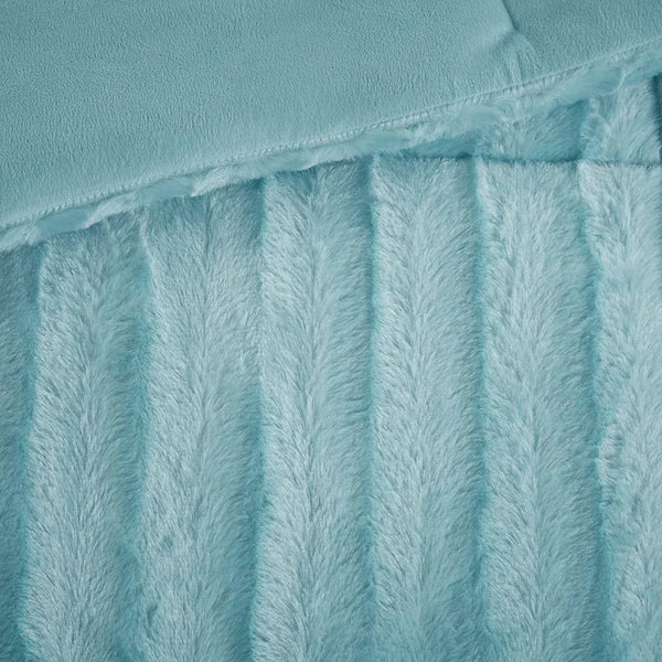 Duke Faux Fur Comforter Mini Set by Madison Park - Gifts for You 'n Me